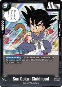 Son Goku : Childhood - SB01-053 - Manga Booster 01 - Dragon Ball Super: Fusion World