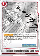 The Royal Defence Force's Last Stand - Manga Booster 01 - Dragon Ball Super: Fusion World