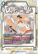 Bulma/Son Goku : Childhood (Alternate Art) - Manga Booster 01 - Dragon Ball Super: Fusion World