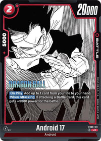Android 17 - FB06-011 - Manga Booster 01 - Dragon Ball Super: Fusion World