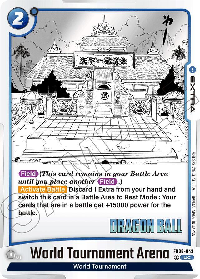 World Tournament Arena - Manga Booster 01 - Dragon Ball Super: Fusion World
