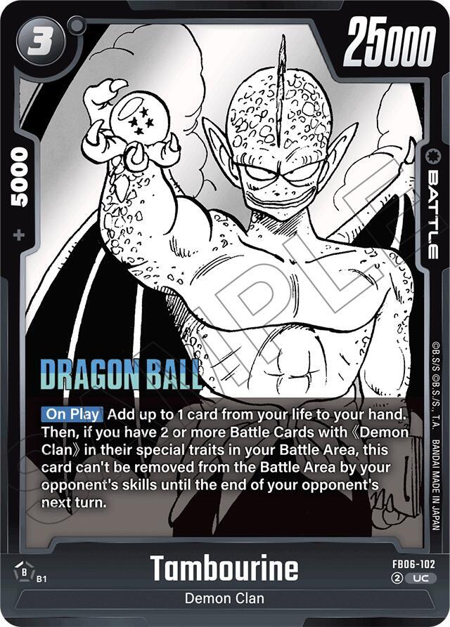 Tambourine - Manga Booster 01 - Dragon Ball Super: Fusion World