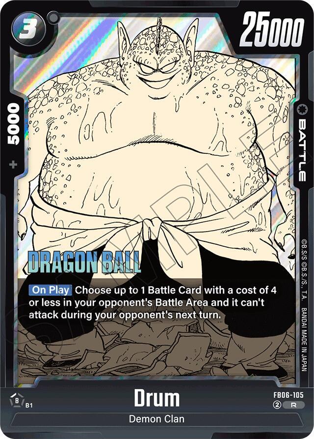 Drum - Manga Booster 01 - Dragon Ball Super: Fusion World