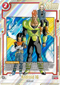 Android 16 (Alternate Art) - Manga Booster 01 - Dragon Ball Super: Fusion World