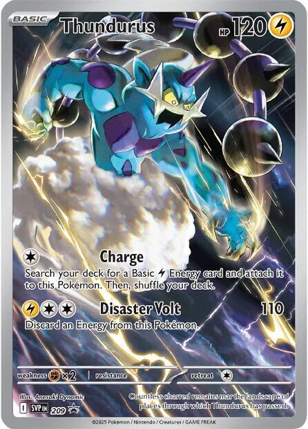 Thundurus SVP 209 - Sellada