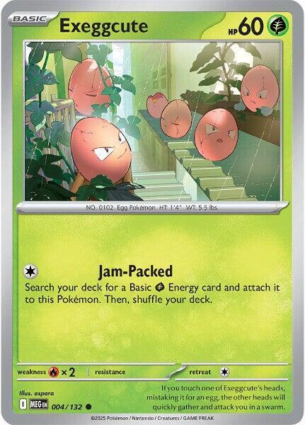Exeggcute  004/132 - Common - Reverse Holo