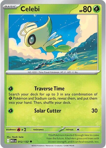Celebi  012/132 - Uncommon - Reverse Holo
