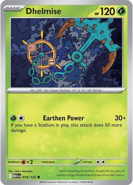 Dhelmise  018/132 - Common