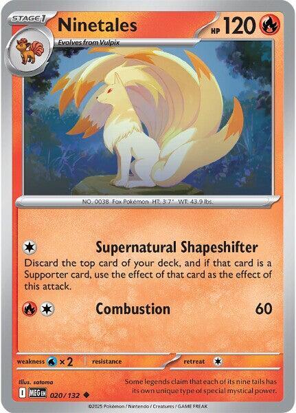 Ninetales  020/132 - Uncommon