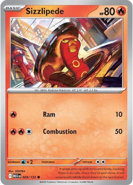 Sizzlipede  029/132 - Common