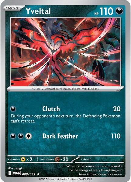 Yveltal  088/132 - Rare