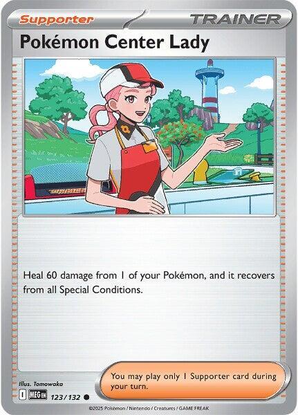 Pokemon Center Lady  123/132 - Common