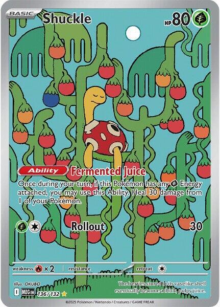 Shuckle 136/132 - Illustration Rare (español)