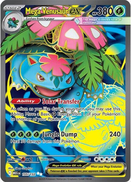 Mega Venusaur ex 155/132 - Ultra Rare