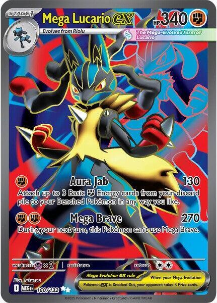 Mega Lucario ex 160/132 - Ultra Rare - Español