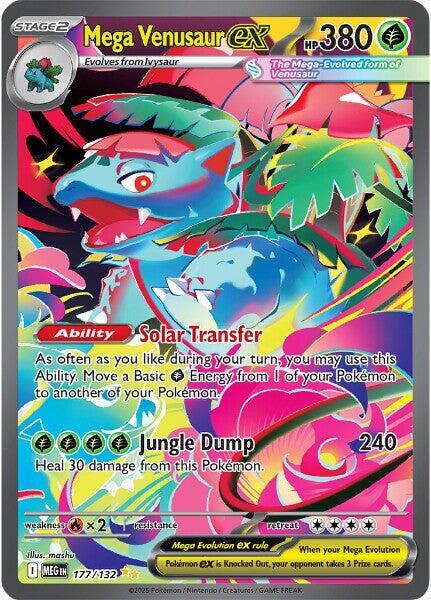 Mega Venusaur ex 177/132 - Special Illustration Rare (Español)