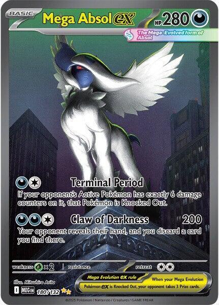 Mega Absol ex 180/132 - Special Illustration Rare