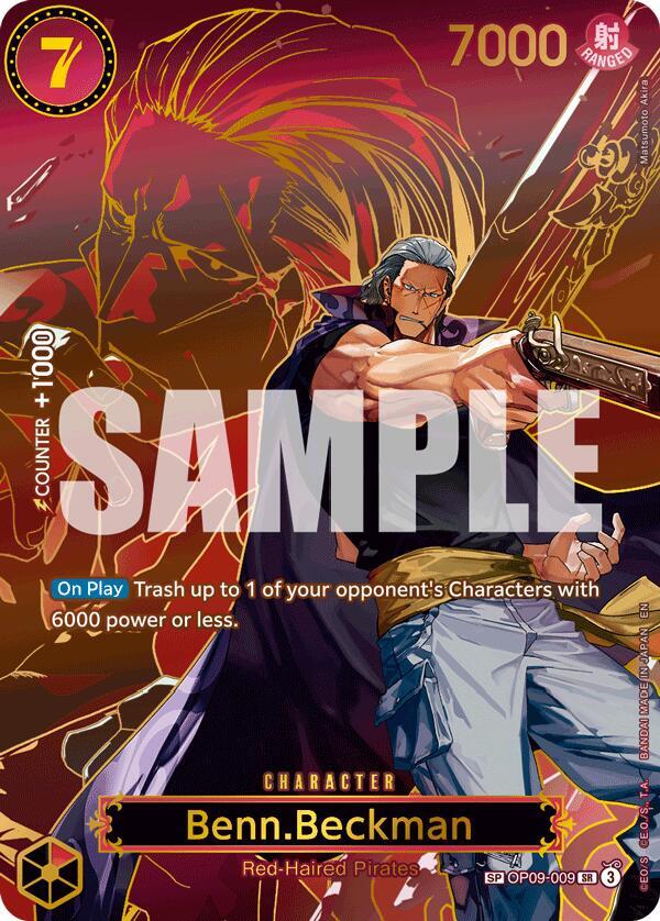 Benn Beckman OP09-009 (Subasta)