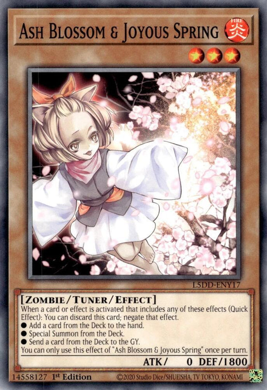 Ash Blossom & Joyous Spring L5DD-ENY17