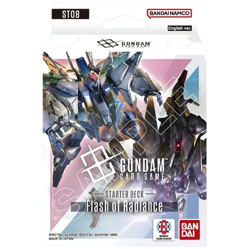 Gundam Card Game: Starter Deck Display-  08 Flash of Radiance [ST08]