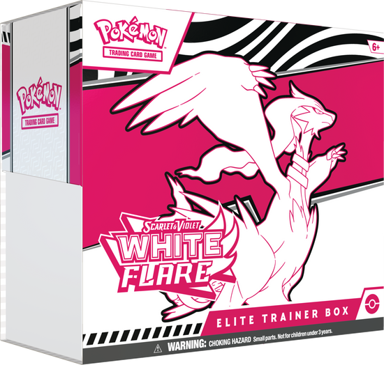 White Flare - Elite Trainer Box-Kantocards