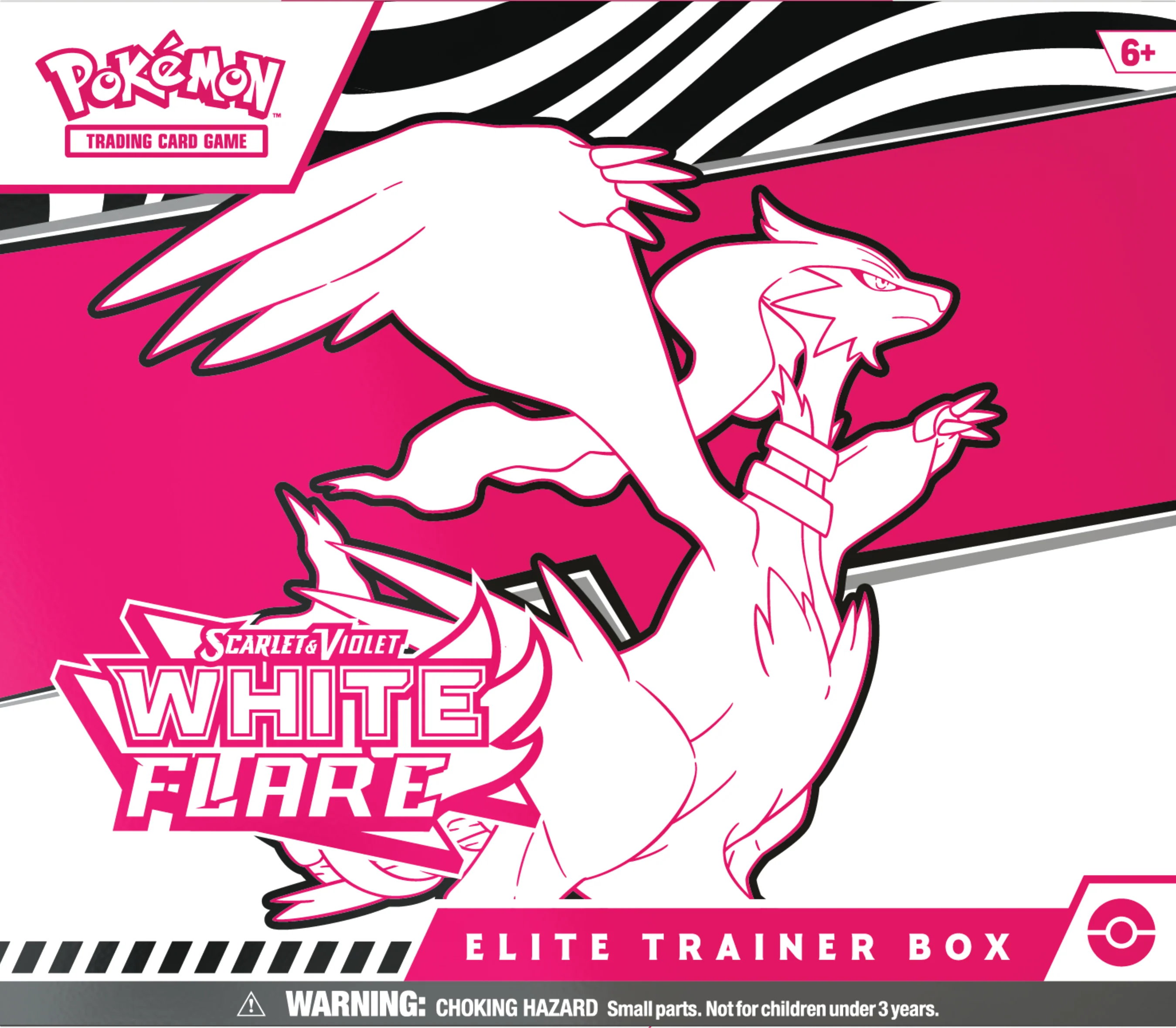 White Flare - Elite Trainer Box-Kantocards