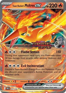 Team Rocket's Moltres ex 031/182 (Destined Rivals Stamp)