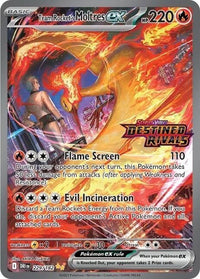 Team Rocket's Moltres ex 229/182 - Destined Rivals Stamped