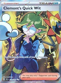 Clemont's Quick Wit 229/191 - Ultra Rare-Kantocards