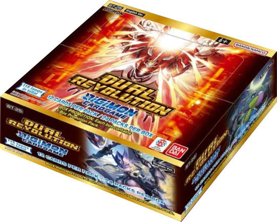 Digimon Card Game - Dual Revolution (BT-25) Booster Display