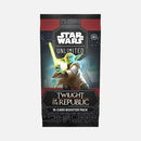 Star Wars: U – Twilight of the Republic - Booster Pack-Kantocards