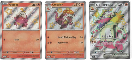 Set de cartas Premium Collection (Skeledirge) - Shiny Rare