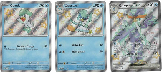 Set de cartas Premium Collection (Quaquaval) - Shiny Rare