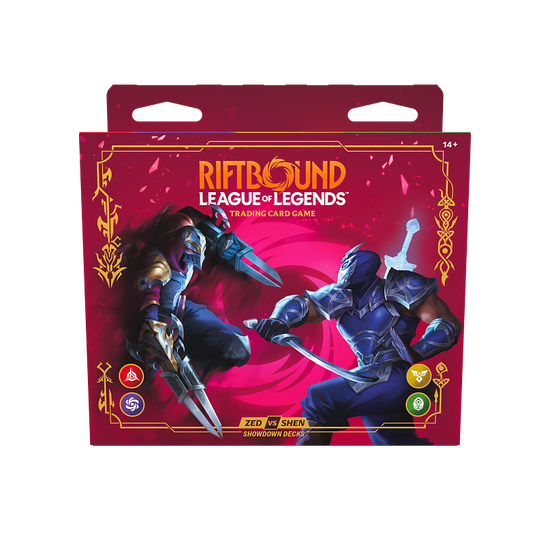 Riftbound TCG: League of Legends - Vendetta Showdown Decks - Zed vs Shen