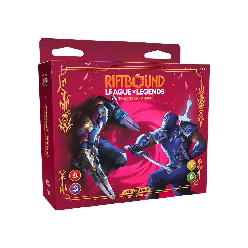 Riftbound TCG: League of Legends - Vendetta Showdown Decks - Zed vs Shen