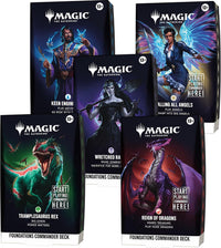 MTG: Foundations Commander Decks (Set de 5) (PREVENTA)