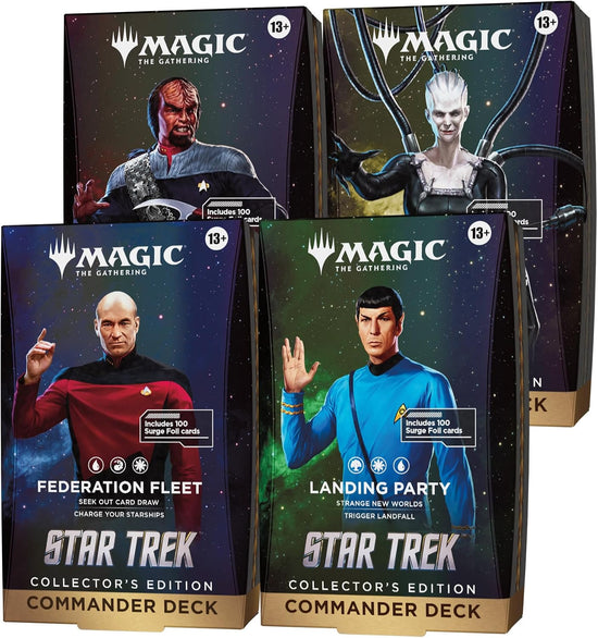 MTG: Star Trek - Commander Decks - Collector's Edition (Set de 4) (PREVENTA)