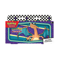 Back to School charizard 2024 Pencil Tin - INGLÉS (Incluye 2 Booster Packs)-Kantocards