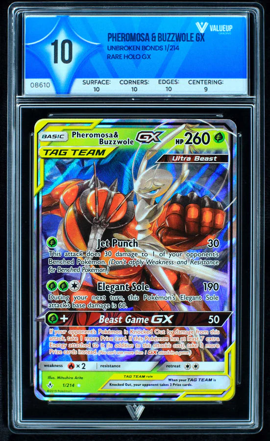 Pheromosa & Buzzwole GX (ValueUp) #08610 (Subasta)