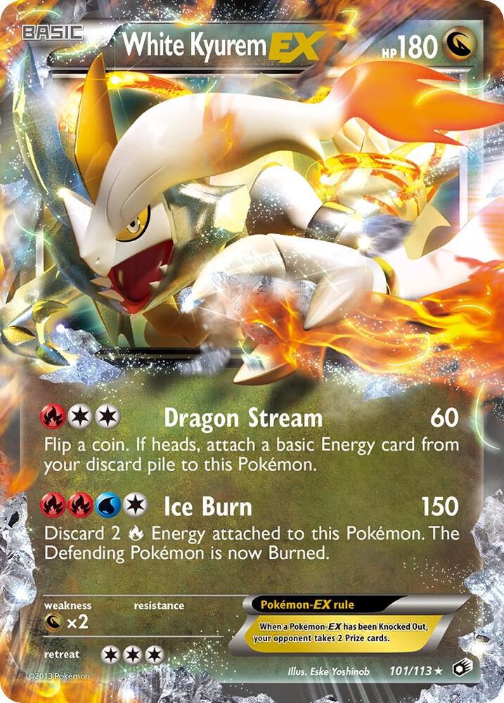 White Kyurem EX 103/149 (Subasta)