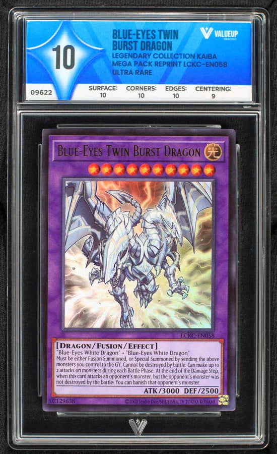 Blue Eyes Twin Burst Dragon (ValueUp) #09622 (Subasta)