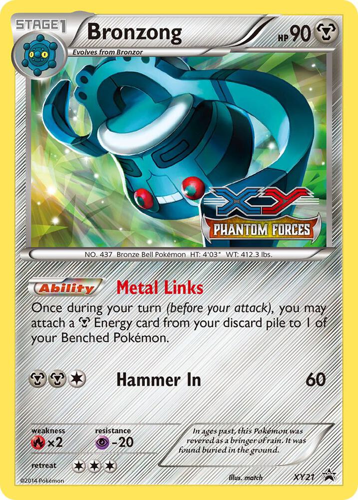 Bronzong XY21 -Prerelease- (Subasta)