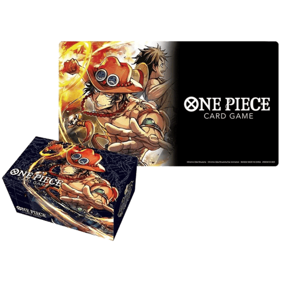 OP CG: Playmat & Storage Box (Portgas D Ace)
