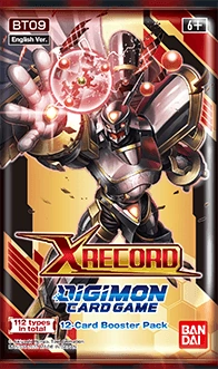 Digimon X - Record BT09 Booster Pack-Kantocards