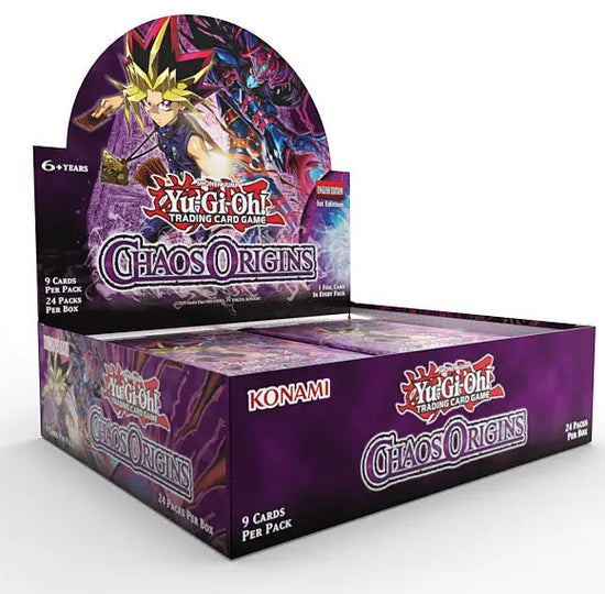Yu-Gi-Oh! Chaos Origins Booster Display