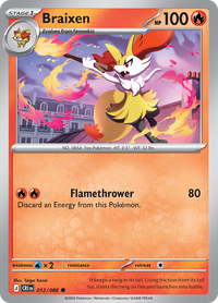 Braixen - 012/086