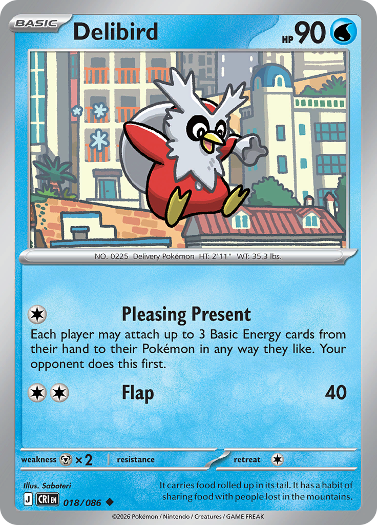 Delibird - 018/086