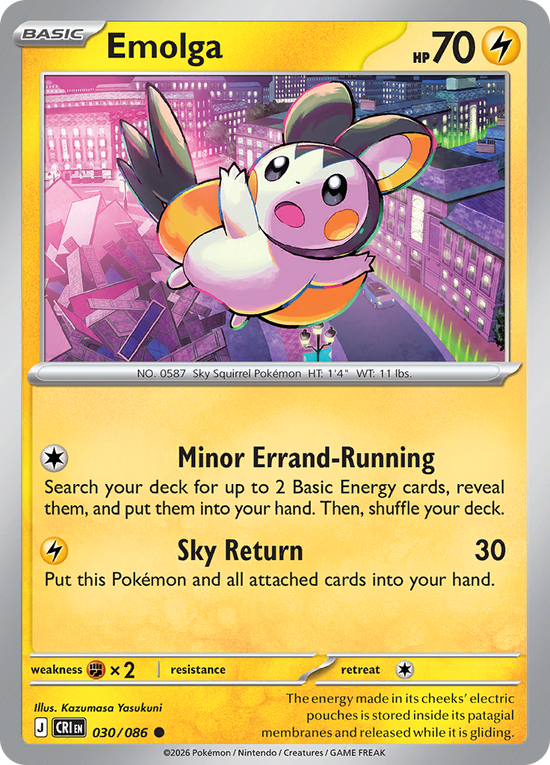 Emolga -030/086