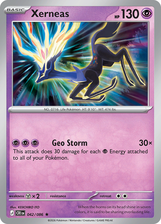 Xerneas - 042/086 (holo)