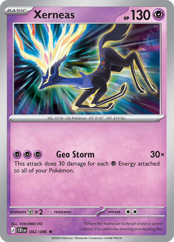 Xerneas - 042/086 (holo)